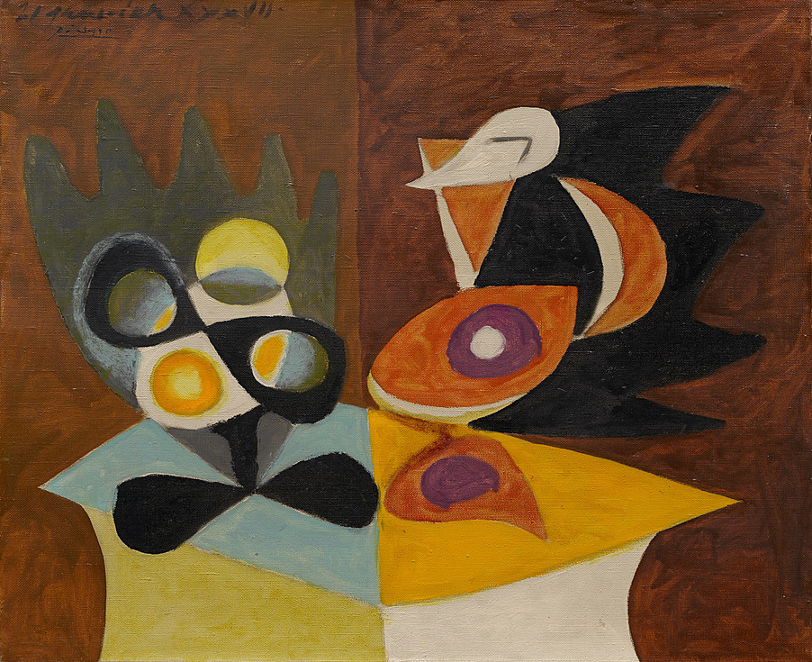 Picasso 1937 Still Life Fruit Dish and Pitcher